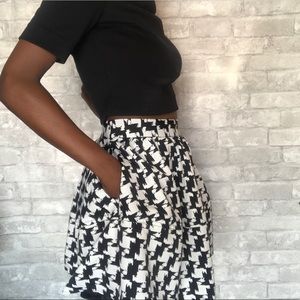 EXPRESS | High Waisted pleated Mini Skirt